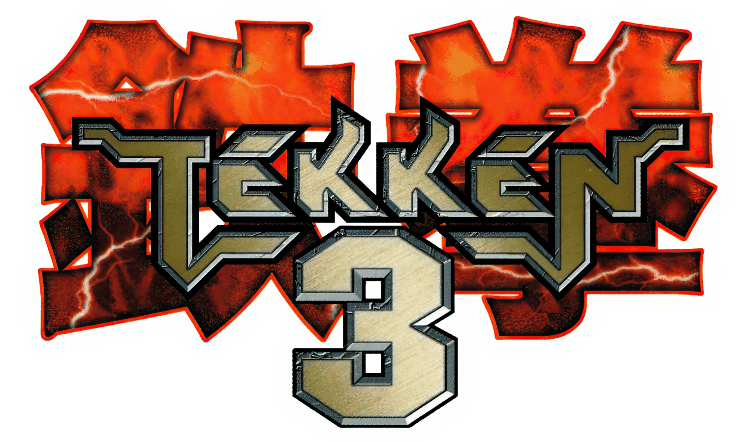 Tekken 3 logo for Playstation